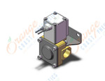 SMC VXD233BZ1DBXB pilot op 2 port solenoid valve (n.c.), 2 PORT VALVE