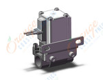 SMC VXZ230BZ1EBXB pilot op 2 port solenoid valve, (n.c.), 2 PORT VALVE