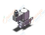 SMC VXZ2A3DGXB pilot op 2 port solenoid valve, (n.o.), 2 PORT VALVE