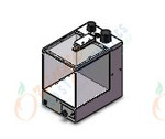 SMC ZVB20-BSA-PS desktop duster box, ION BOX