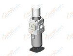 SMC AW30K-N03-NZ-B filter/regulator, FILTER/REGULATOR, MODULAR F.R.L.