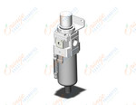 SMC AW40-04BD-8-B filter/regulator, FILTER/REGULATOR, MODULAR F.R.L.