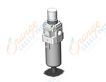 SMC AW40K-F04CE-2-B filter/regulator, FILTER/REGULATOR, MODULAR F.R.L.