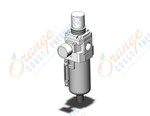 SMC AW40K-F04DM-8-B filter/regulator, FILTER/REGULATOR, MODULAR F.R.L.