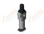 SMC AWM20-02C-12R mist separator/regulator, FILTER/REGULATOR, W/MICRO MIST SEPARATOR