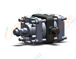 SMC CA2T80-25Z air cylinder, tie rod, TIE ROD CYLINDER