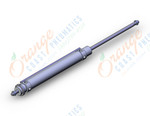 SMC CD76WE40-250-A-XC6A cylinder, air, double rod, ISO ROUND BODY CYLINDER, C75, C76