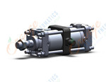 SMC CDA2T50TN-75Z air cylinder, tie rod, TIE ROD CYLINDER