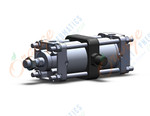 SMC CDA2T80TN-125Z air cylinder, tie rod, TIE ROD CYLINDER