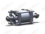 SMC CDA2WB100TN-25NZ air cylinder, tie rod, TIE ROD CYLINDER