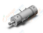 SMC CDG5BA63TNSR-100-G5BAZ-X165US cg5, stainless steel cylinder, WATER RESISTANT CYLINDER