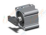 SMC CDQ2A63-15DZ-D compact cylinder, cq2-z, COMPACT CYLINDER