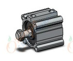 SMC CDQ2A80-40DMZ-M9BW compact cylinder, cq2-z, COMPACT CYLINDER