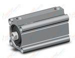 SMC CDQ2B50-75DZ-M9BS compact cylinder, cq2-z, COMPACT CYLINDER