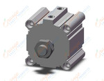 SMC CDQ2YB100-25DCMZ cyl, smooth, dbl/act, COMPACT CYLINDER