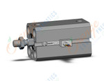 SMC CDQSB12-20DCM-M9NVL cylinder, compact, COMPACT CYLINDER