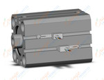 SMC CDQSB25-25D-M9BVSDPC cylinder, compact, COMPACT CYLINDER