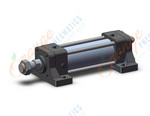 SMC CHD2ELA63B-100A cyl, hydraulic, HYDRAULIC CYLINDER, CH, CC, HC