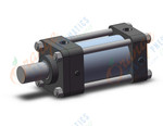 SMC CHD2HB100B-50 cyl, hydraulic, HYDRAULIC CYLINDER, CH, CC, HC