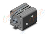 SMC CHDKDB25-10-M9BZ compact high pressure hydraulic cylinder, HYDRAULIC CYLINDER, CH, CC, HC
