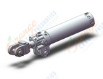 SMC CKG1B40-125YZ clamp cylinder, CLAMP CYLINDER