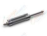 SMC CP96SDB32-100CW cylinder, tie rod, TIE ROD CYLINDER W/PROFILE TUBE