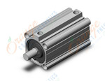 SMC CQ2A63TN-100DMZ-XB6 compact cylinder, cq2-z, COMPACT CYLINDER