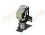 SMC ARP20-02BE1-3 precision regulator, REGULATOR, PRECISION