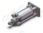 SMC C96SG63-80C cylinder, tie rod, ISO TIE ROD CYLINDER