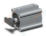 SMC CDQ2A80-75DZ-D compact cylinder, cq2-z, COMPACT CYLINDER