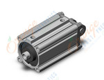 SMC CQ2D100TN-125DCZ compact cylinder, cq2-z, COMPACT CYLINDER