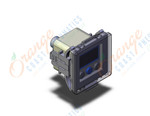 SMC ISE40A-01-T-PF-X501 2-color hi precision dig pres switch, PRESSURE SWITCH, ISE40, ISE40A