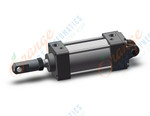 SMC MDBD63-75Z-V cylinder, mb-z, tie rod, TIE ROD CYLINDER