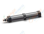 SMC MDBT40-250Z cylinder, mb-z, tie rod, TIE ROD CYLINDER