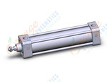 SMC NCDA1B200-0700N-X130US cylinder, nca1, tie rod, TIE ROD CYLINDER