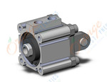 SMC NCQ2KD40-10DZ compact cylinder, ncq2-z, COMPACT CYLINDER