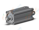 SMC RDQD63TN-100M cyl, compact, air cushion, sw capable, COMPACT CYLINDER