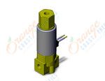 SMC VDW250-5G-1-M5-G-Q valve, compact, sgl, sus, 3 PORT SOLENOID VALVE