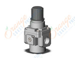 SMC AR40-F04-1NY-B regulator, REGULATOR, MODULAR F.R.L.