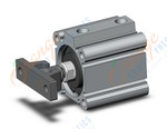 SMC CDQ2A40TN-15DFCZ-D compact cylinder, cq2-z, COMPACT CYLINDER