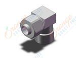 SMC KFG2L1209-03S fitting, male elbow, INSERT FITTING, STAINLESS STEEL