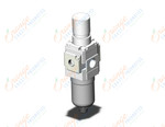 SMC AW20-N02EH-1CRZ-B filter/regulator, FILTER/REGULATOR, MODULAR F.R.L.