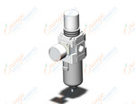 SMC AW30-03G-W-B filter/regulator, FILTER/REGULATOR, MODULAR F.R.L.