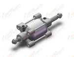 SMC C96SDB100-50CW cylinder, tie rod, ISO TIE ROD CYLINDER