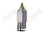 SMC CKQGB32-140RAL-L-X2081 cyl, pin clamp, PIN CLAMP CYLINDER