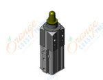 SMC CLKQPDA50TF-247RBLS cylinder, pin clamp, PIN CLAMP CYLINDER