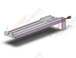 SMC LEMHT32LUT-500 linear guide double axis slider, ELECTRIC ACTUATOR