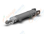 SMC CDG1DA25-75Z-M9PL cg1, air cylinder, ROUND BODY CYLINDER