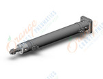 SMC CDG1GN25TN-200Z-M9PVL cg1, air cylinder, ROUND BODY CYLINDER