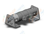 SMC CDG1LN20TN-25FZ-M9PZ cg1, air cylinder, ROUND BODY CYLINDER